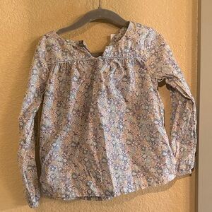 Edgehill collection floral blouse 4t